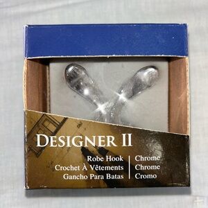 Gatco Designer II Chrome Double Hook